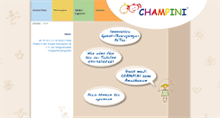 Desktop Screenshot of champini.de